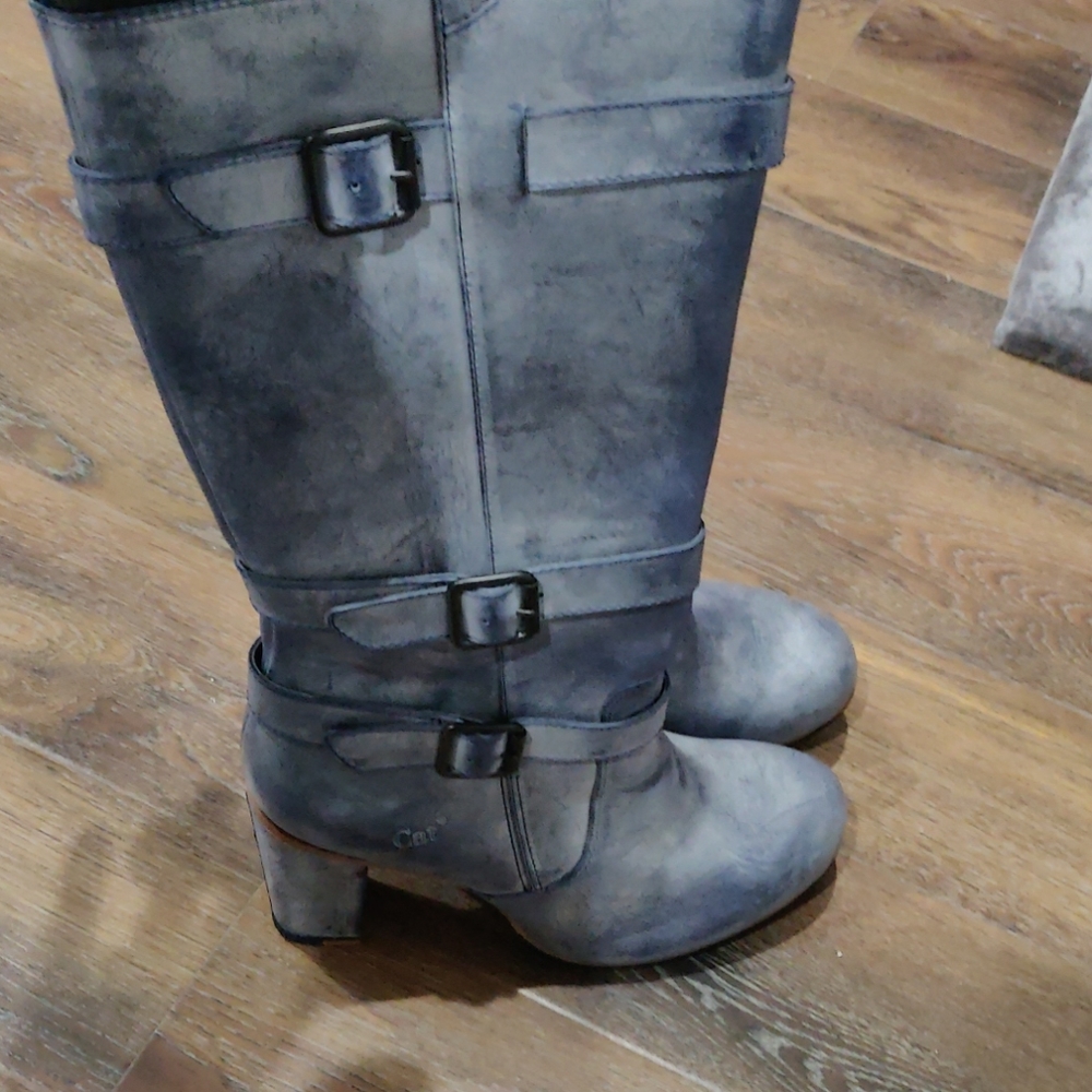 Cat X Shontelle High boots (limited ed.) Size 8 W